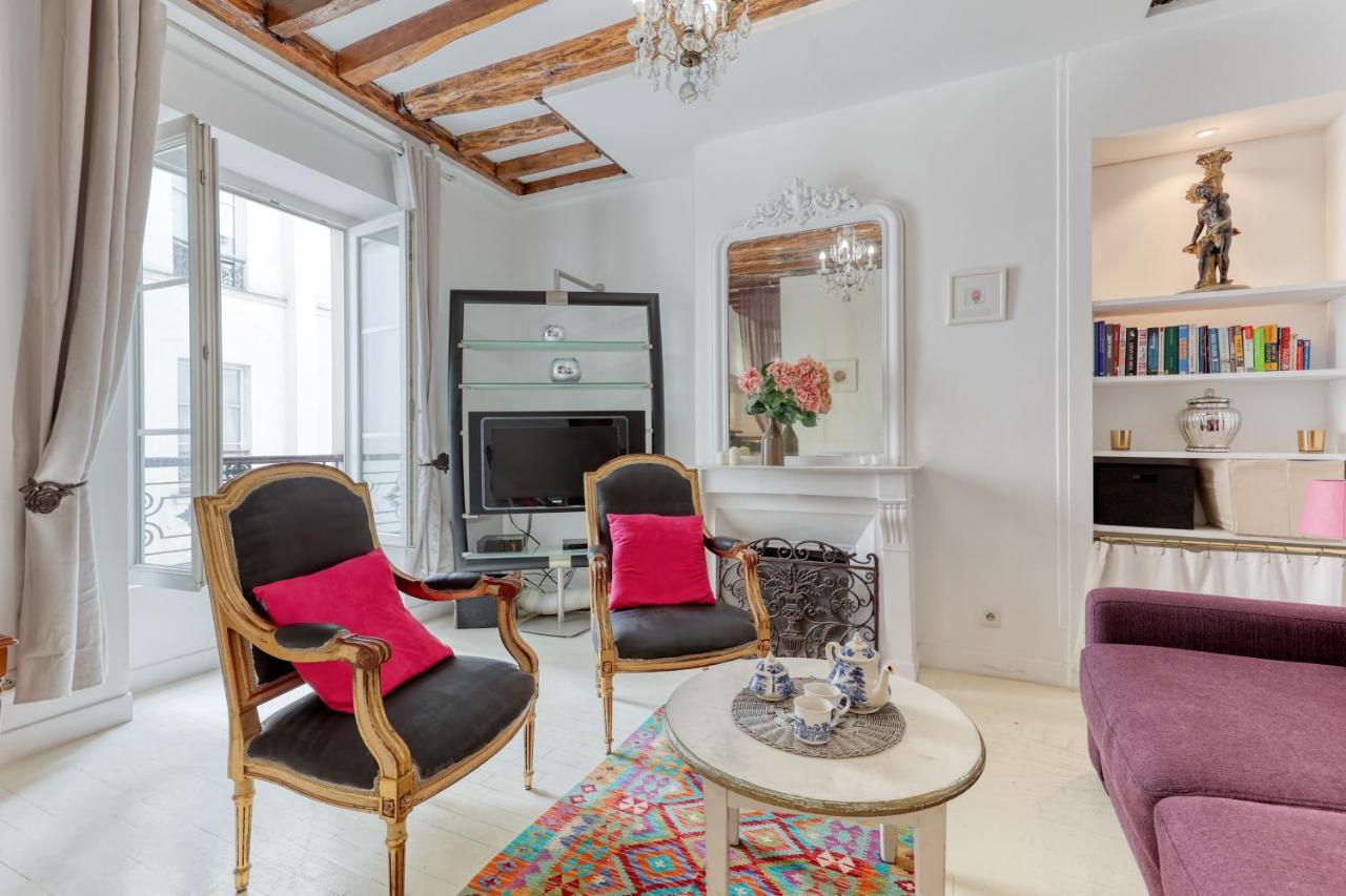 Parisian Cocoon 1Bdr Flat - Prime Loc Le Marais Apartment Bagian luar foto