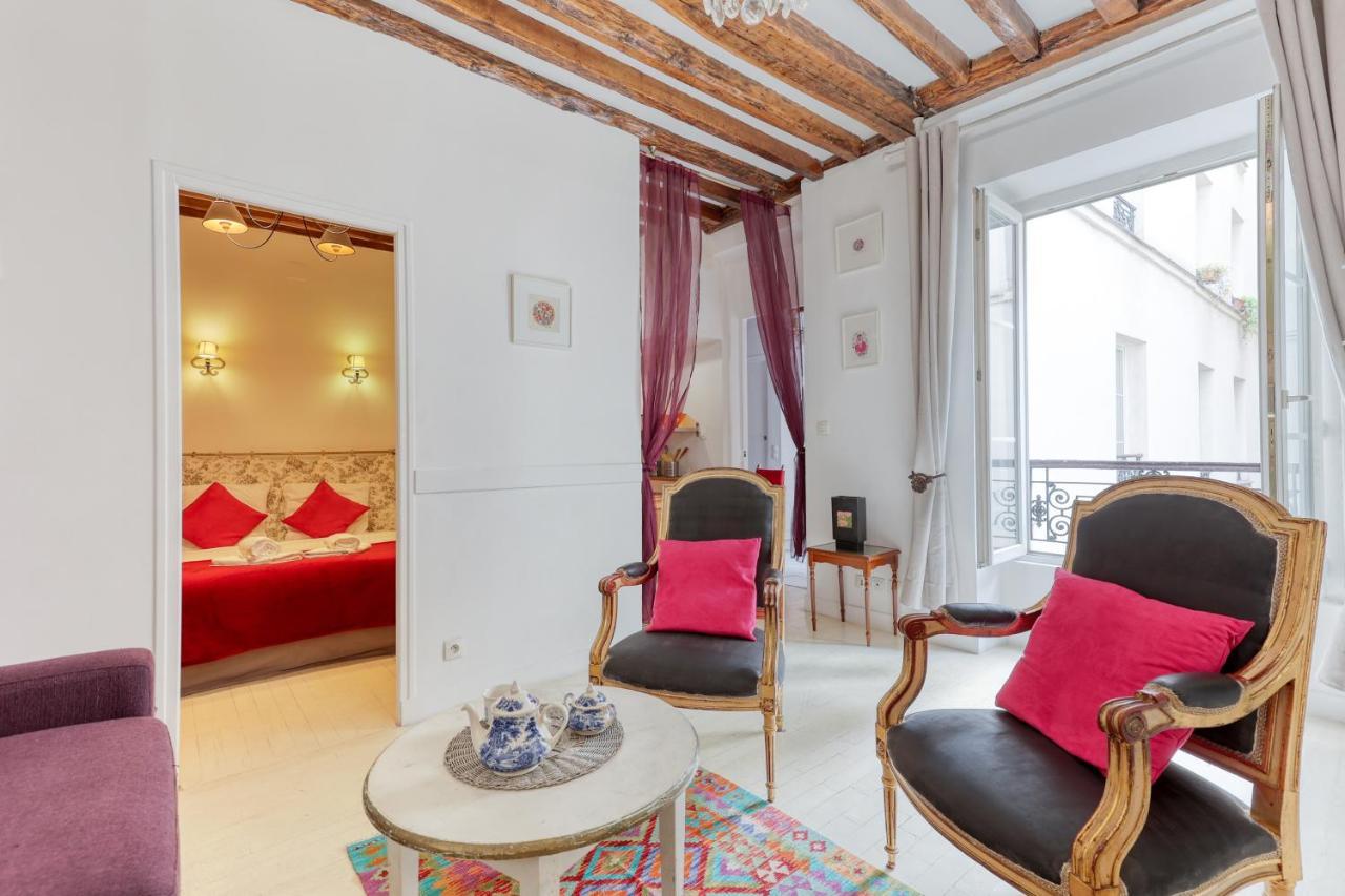 Parisian Cocoon 1Bdr Flat - Prime Loc Le Marais Apartment Bagian luar foto